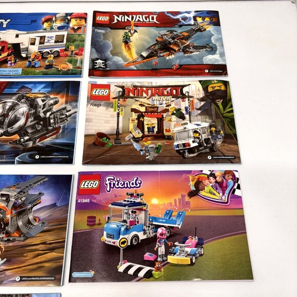 Lego CITY, Ninjago, Marvel, etc Building Instruction Manual Booklets (10 total) - Picture 4 of 6